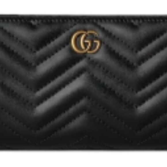 Gucci Marmont Leather Wallet GG - Picture 4 of 7
